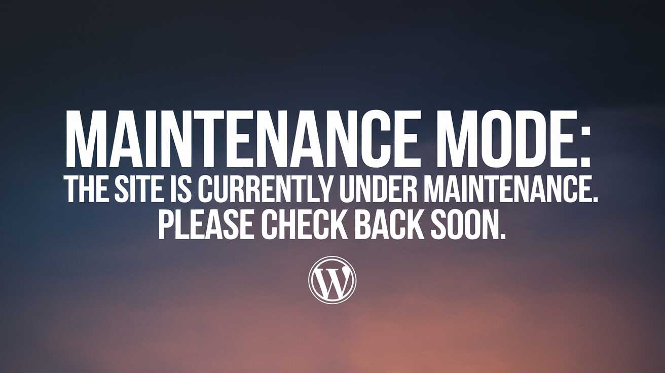 Maintenance WordPress : un élément essentiel pour un site opérationnel et sécurisé