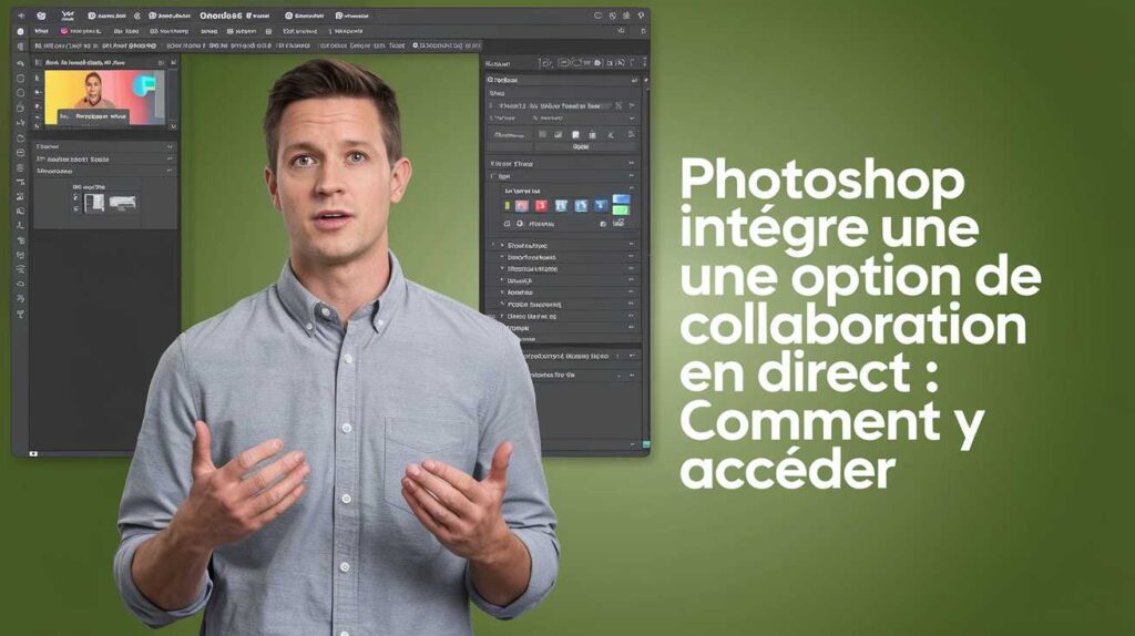 Photoshop intègre une option de collaboration en direct : comment y accéder