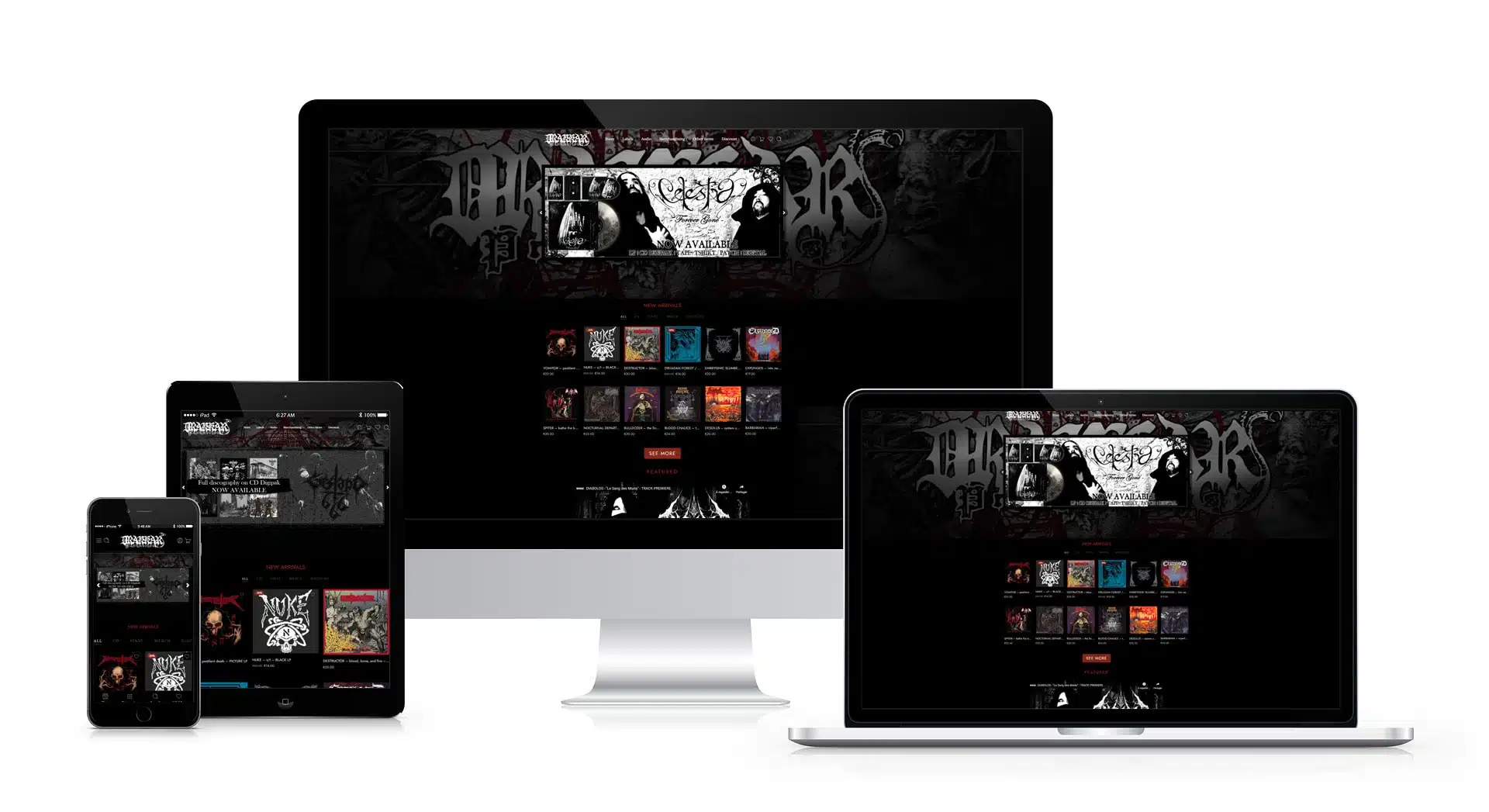 Drakkar 666 – Boutique & label de Métal extrême en Aveyron