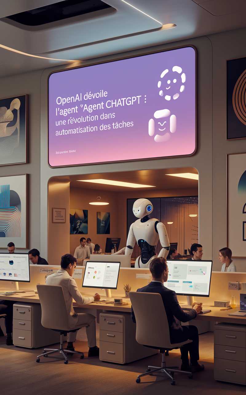 OpenAI dévoile l’agent ChatGPT : une révolution dans l’automatisation des tâches