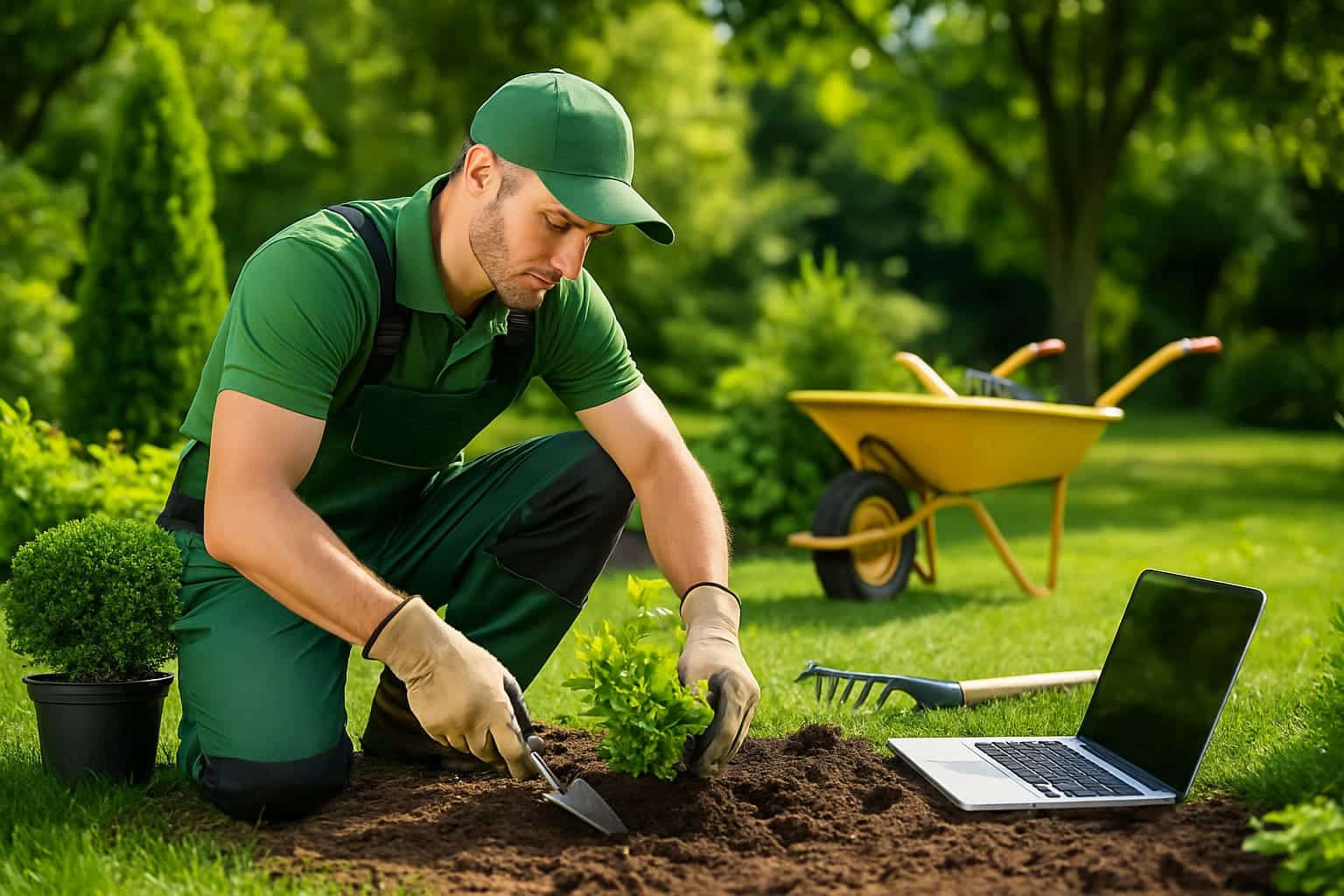 Créer un site Internet pour un jardinier paysagiste : boostez votre activité en ligne