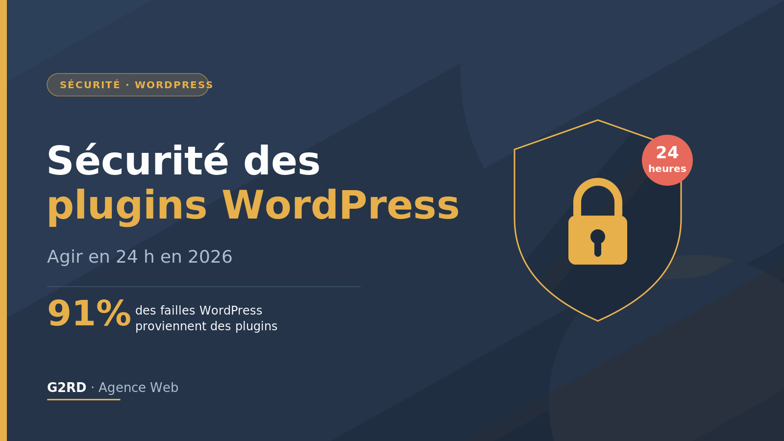sécurité des plugins WordPress